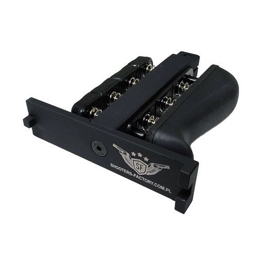 Czarny trenażer do wyciskania spustu Kraken ze sprężynami Super Heavy o oporze do 14,1 kg